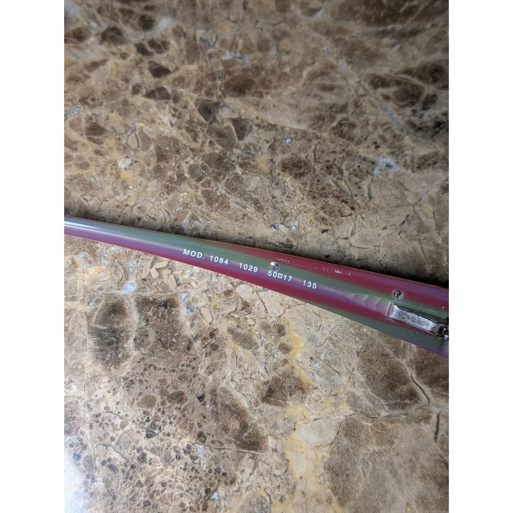 VERSACE eyeglasses PURPLE RECTANGLE glasses frame MOD: 1084 1029